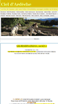 Mobile Screenshot of ciel-ardeche.com
